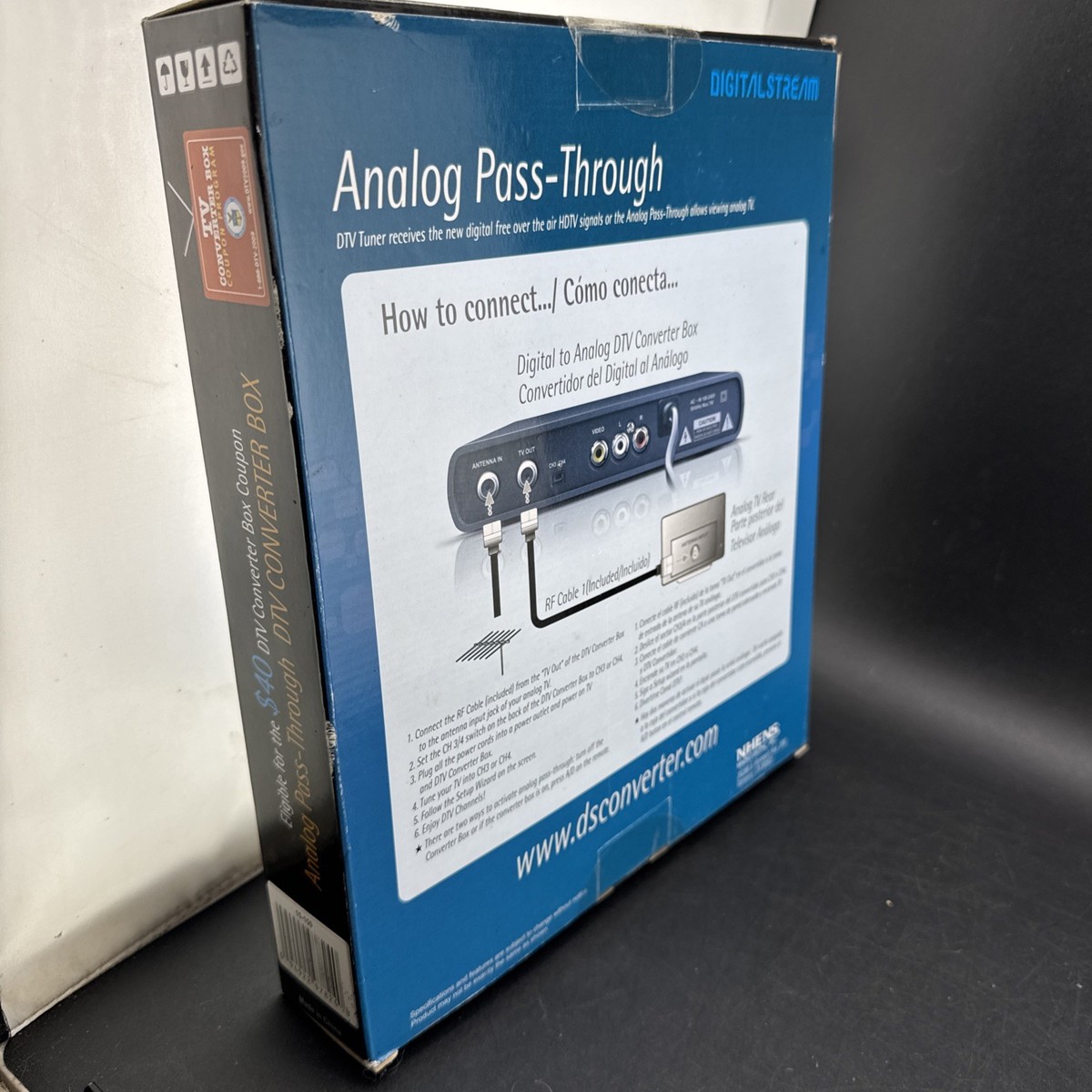 Digital Stream Dtx9950 Analog Pass-through Dtv Converter for sale