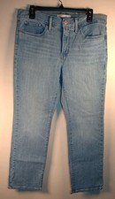 Levi's Strauss Women's 314 Shaping Straight Light Blue Size 31