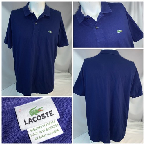 Lacoste Alligator Polo Shirt XL Men Sz 