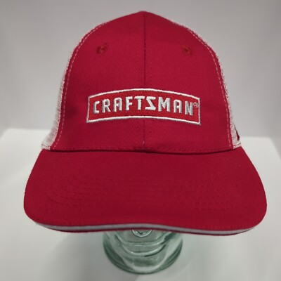 #ad Craftsman Tools ACE Hardware Red amp; White Truckers Hat Mesh SnapBack Mechanic Cap $13.00