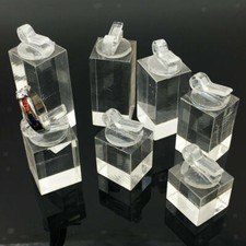 7Pcs / Set Espositore per Gioielli in Acrilico per Anello, Espositore per
