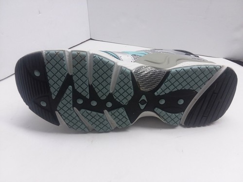 New Apex women's shoes model X527W SILVER/SEA blue runner size 10.5 x-wide - Bild 6 von 6
