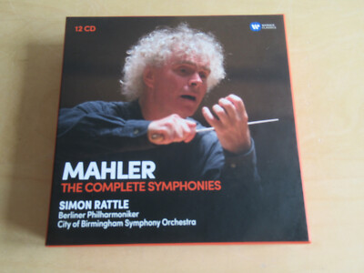 Mahler-The Complete Symphonies-Simon Rattle-12er CD Box-Warner Classics