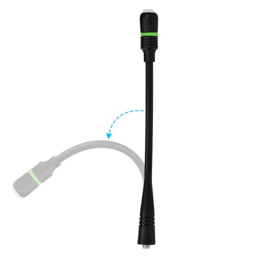 Antena de radioaficionado UHF VHF doble banda SMA con luz LED para Aliunce HD1 Arcshell - Imagen 6 de 7