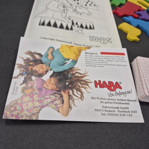 HABA Lern-Spiel Fantomimo Acting & Guessing Animal Game English Instructions - Picture 6 of 14