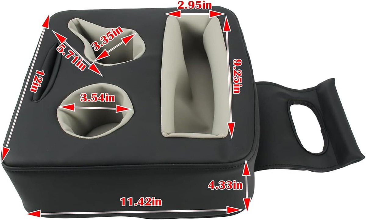 40oz Car Seat Organizer Cup Holders Expander with 4 Packet For