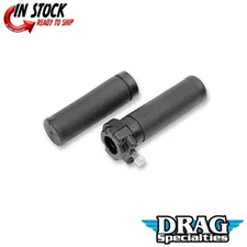 DRAG SPECIALTIES 0632-0545 Throttle Assembly- Dual Cable - Black