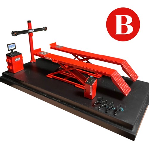 Diorama 1/64 Car Repair Props Model Garage Workshop Tools Scene Display Model - Bild 18 von 18