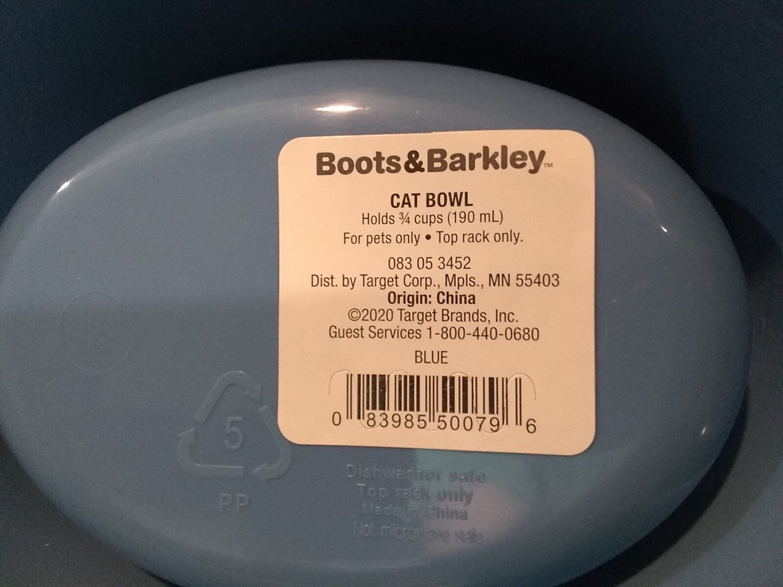 boots & barkley cat bowl 5 x 4 x 2 3/4 CUPS 83985500796 eBay