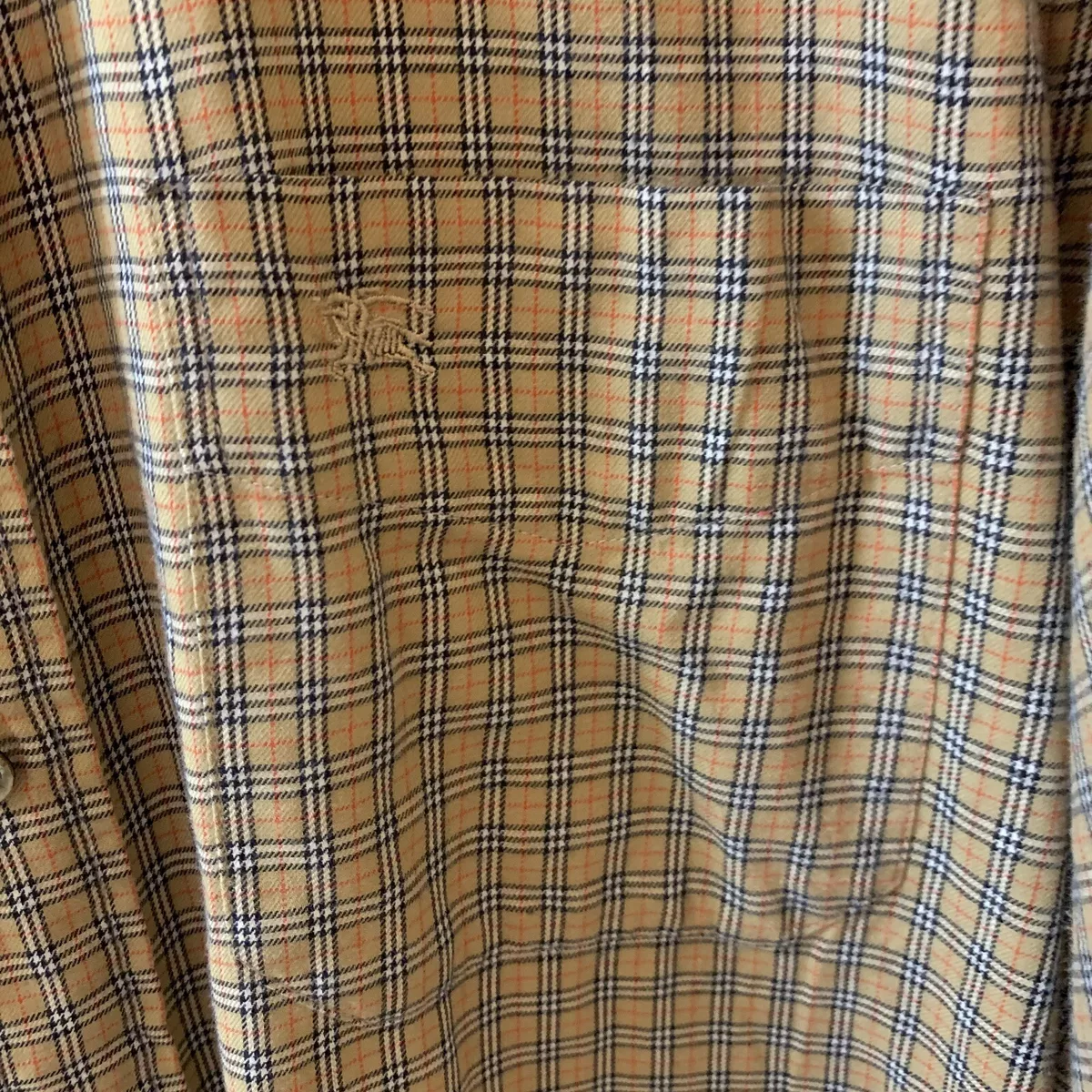 90s burberry nova shop check