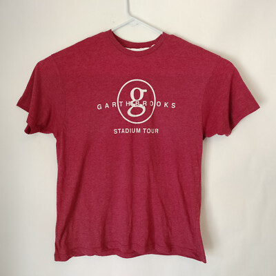 Garth Brooks - I've Got Friends In Stadiums Tour 2019 Red T-Shirt Men's XL