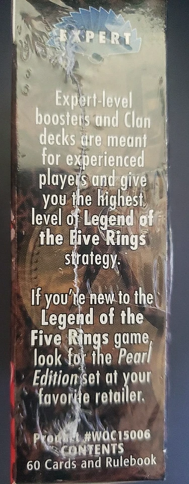 Legend of the Five Rings L5R TCG Starter Deck Toturi's Army Soul of the Empire - Image 4 of 4