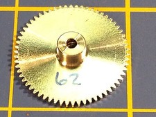 Sonic 3/32 axle 64 Pitch 62 Tooth Aluminum Drag Spur Gear Mid America Raceway
