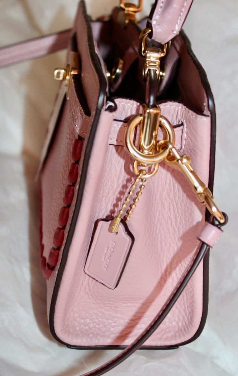 NWT COACH CA077 MINI LANE TOP HANDLE WITH WHIPSTITCH LEATHER NWT COACH CA077 MINI LANE TOP HANDLE WITH WHIPSTITCH LEATHER