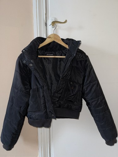 Black hooded jacket!