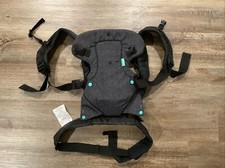Infantino Flip 4 In 1 Convertible Baby Carrier 4-Position Gray - For 8-32 Lbs.