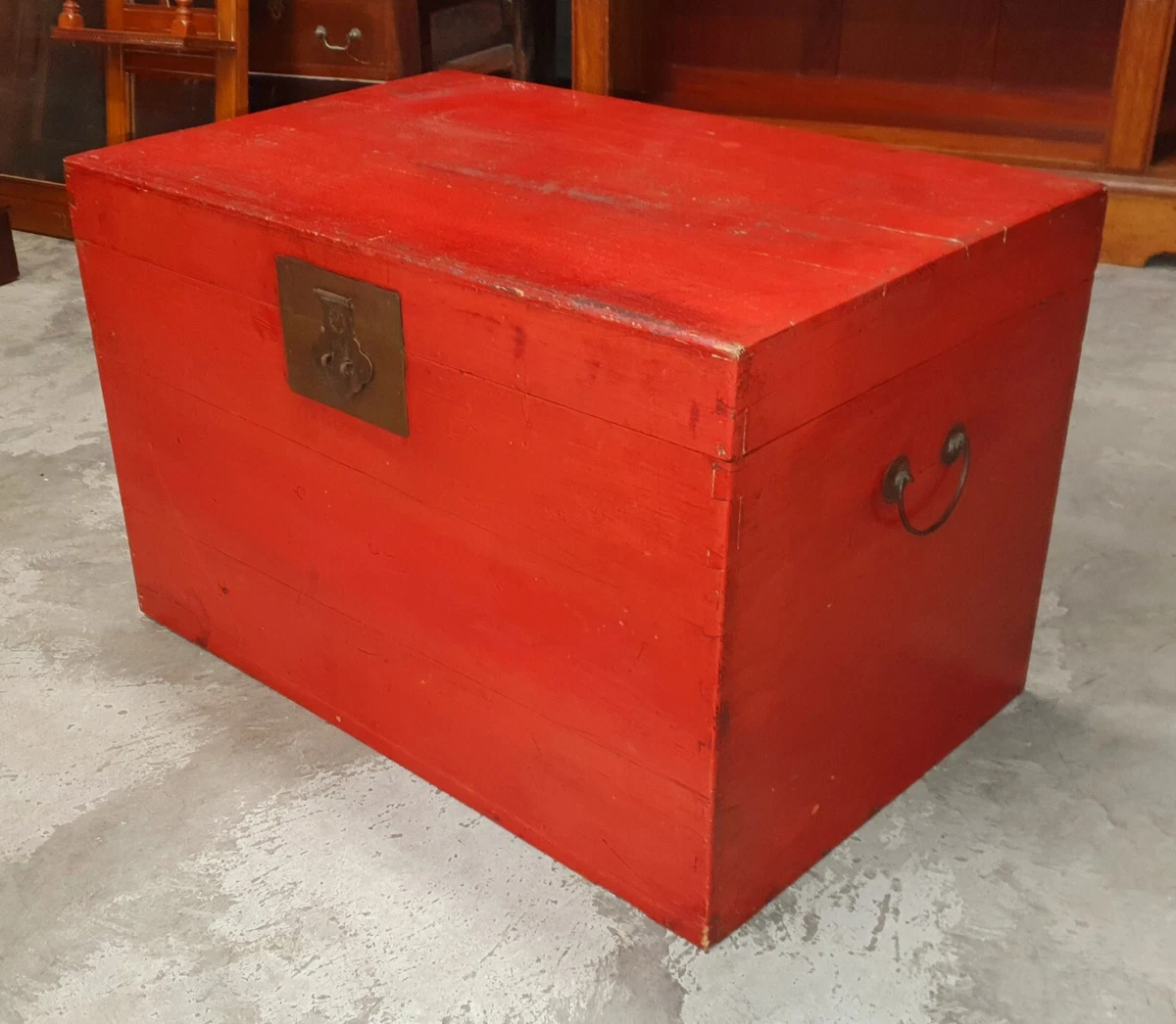 ORIENTAL BLANKET BOX OTTOMAN COFFEE TABLE FREE UK POSTAGE