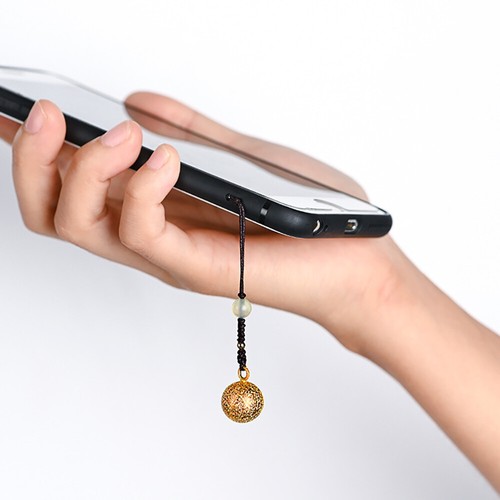 1 szt. Dzwonek Wisiorek Smart Phone Pasek Smycz Telefon Charm Wisiorek - Zdjęcie 8 z 12