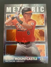 2021 Bowman Platinum Meteoric Baseball Card #MET19 Ryan Mountcastle