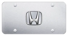 Honda Logo No Fill 3D Logo License Plate Official Licensed