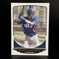 Jairo Beras 2013 Bowman #BP105 Base Set Card - Texas Rangers OF Prospect
