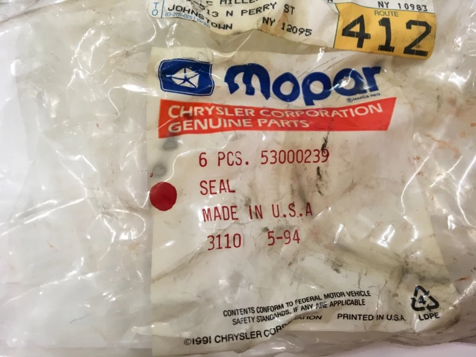 Rodamientos y sellos de rueda delantera OEM NUEVO DE STOCK Jeep 84 85 86 87 88 89 Cherokee Comanche Foto 3 de 3