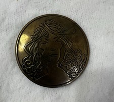 Vintage Brass Belt Buckle