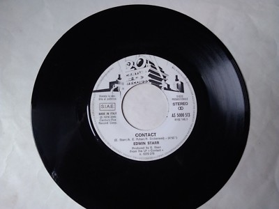 7'' PROMO EDWIN STARR CONTACT ALICIA BRIDGES I LOVE THE NIGHTLIFE VG+/EX