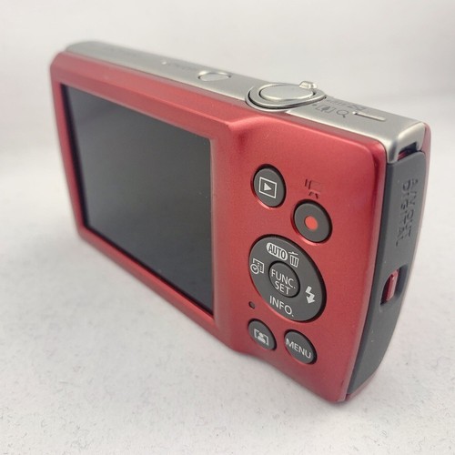 Canon IXY 200 Red PowerShot ELPH 185 20MP 8x Zoom Digital Camera fast ship japan - Picture 7 of 18