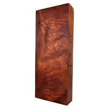 Curly Padauk Woodwork Exotic Wood Lumber Turning Blank Sz.4"X 10"X 1 3/8" 477