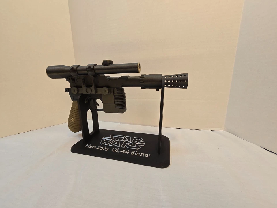 Réplica inspirada en Han Solo Blaster DL-44, Star Wars, tamaño completo - impresa en 3D Foto 3 de 4
