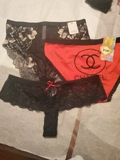 Pantie Lot Of 3 Size Large New 1 VIP 1 DREAMGIRL 1AUDEN