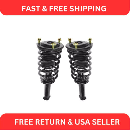 Shock & Spring Assembly Front Left & Right Pair Set of 2 for 90-00 Lexus LS400