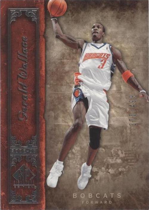 2006-07 SP Signature Edition - Gerald Wallace #9 - 1 of 2