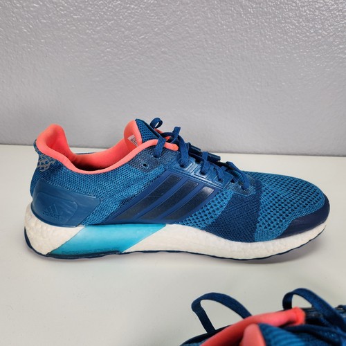 Adidas Mens Ultra Boost ST BB3932 Blue White Running Shoes Sneakers Size 12.5 US - Picture 5 of 11