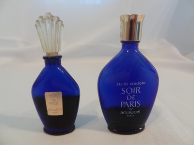 Bourjois   '' Soir De Paris ''  2 Parfum Miniaturen 1 x mit Papieretikett