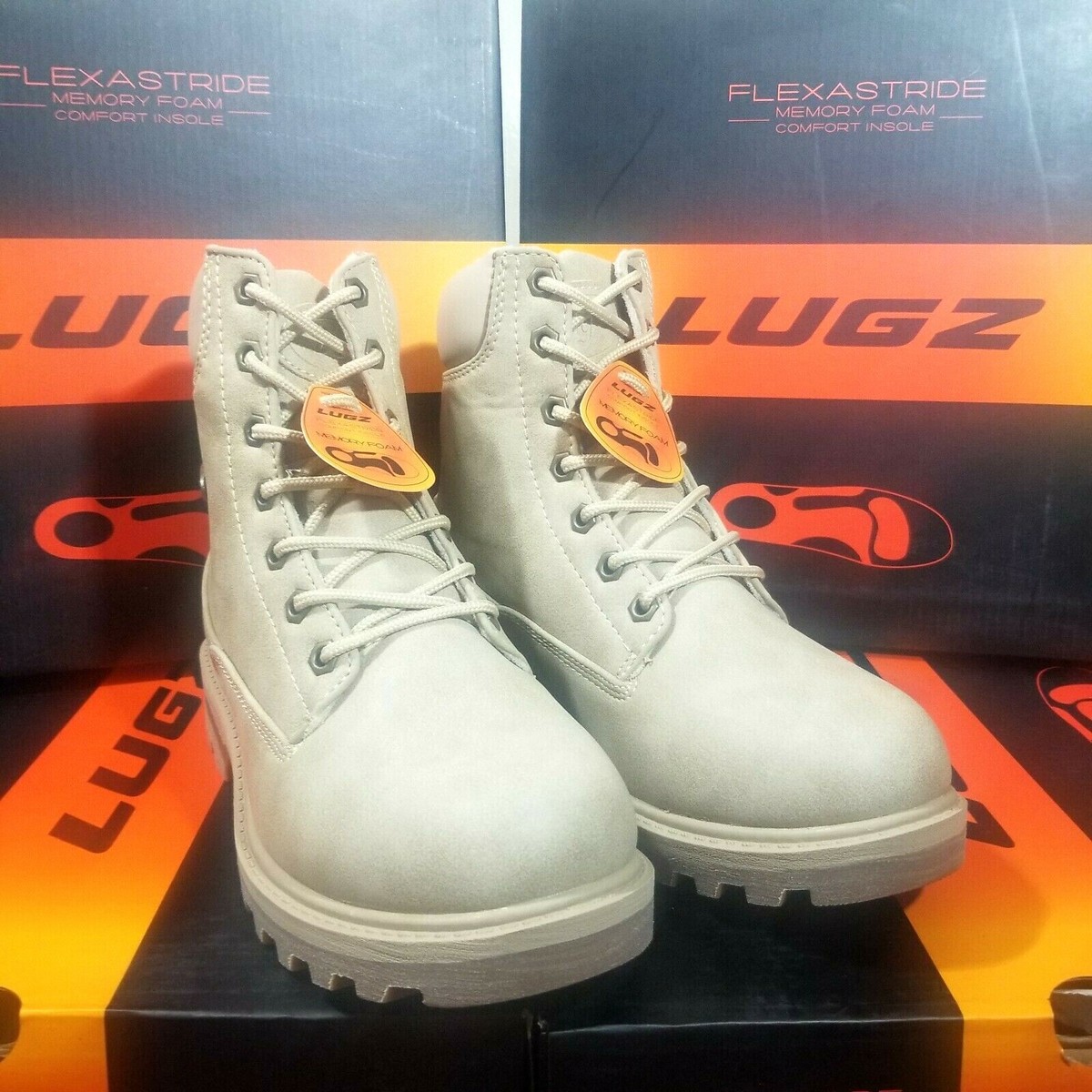 Lugz Boots Empire Hi WR Memory Foam Water Resistant Womens Size