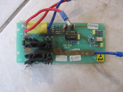 Flux Vector VR 4005 Seco Control Techniques V400 control Board pcb # IN-24 ISS.2