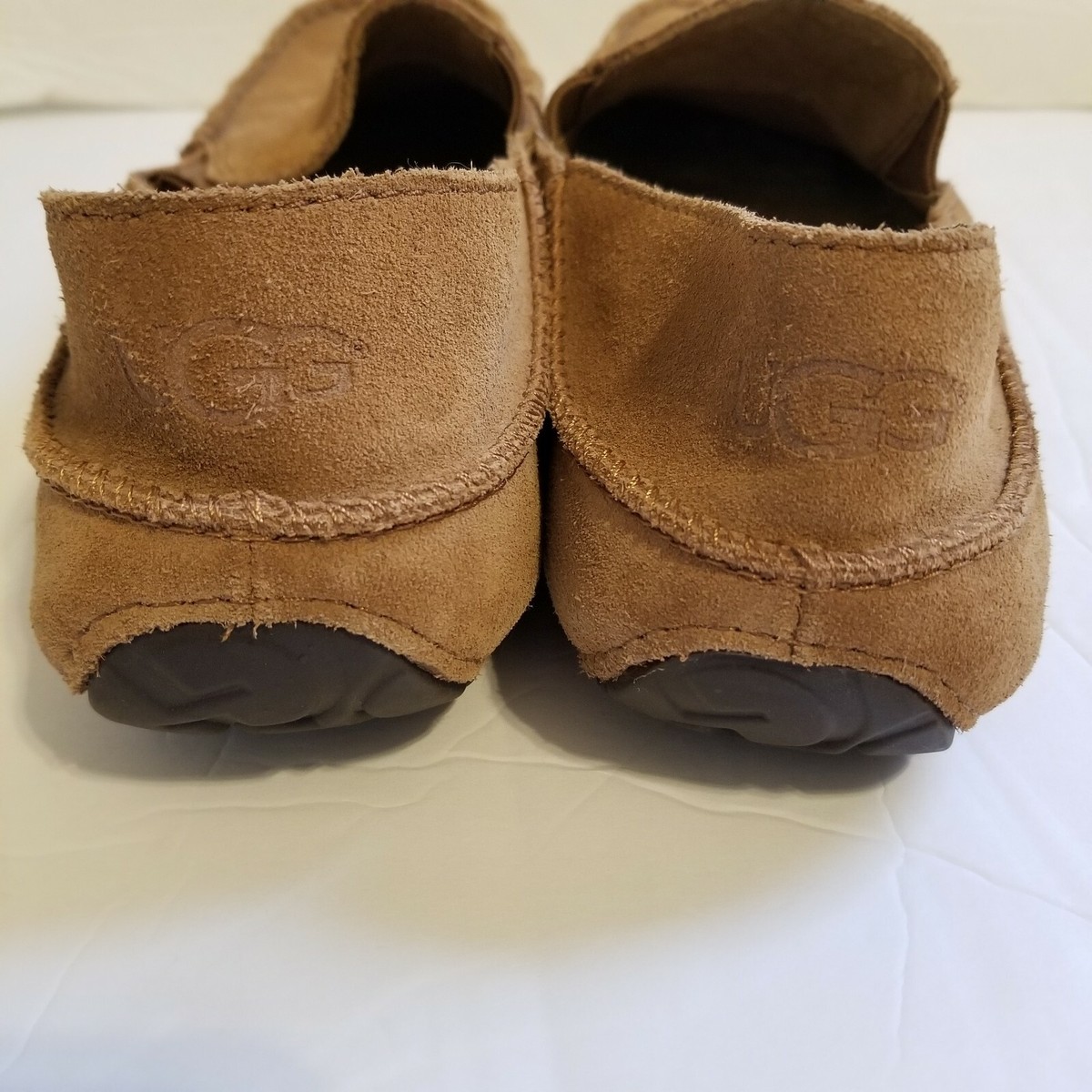 Ugg Upshaw Loafer Driving Shoes Moccasins Slip On Chestnut  display picture 2