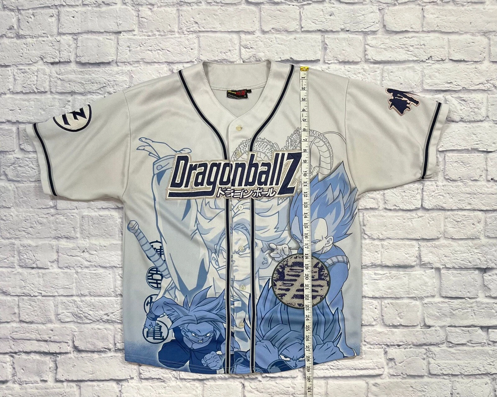DRAGON BALL Z BASEBALL JERSEY SHIRT 2002 MEN’S LARGE