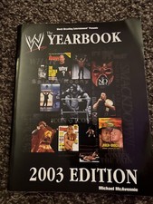 WWE WWF Book Yearbook 2003 Edition Michael McAvennie