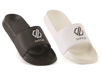 Dare2b Womens Sandals White Adults Ladies Arch Slider Shoes Sliders Mules Size UK