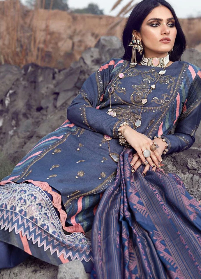 Вискозное белье Sana Safinaz Maria B Asim Jofa Salwar Kameez Elan Zainab Suffuse - Изображение 2 из 4