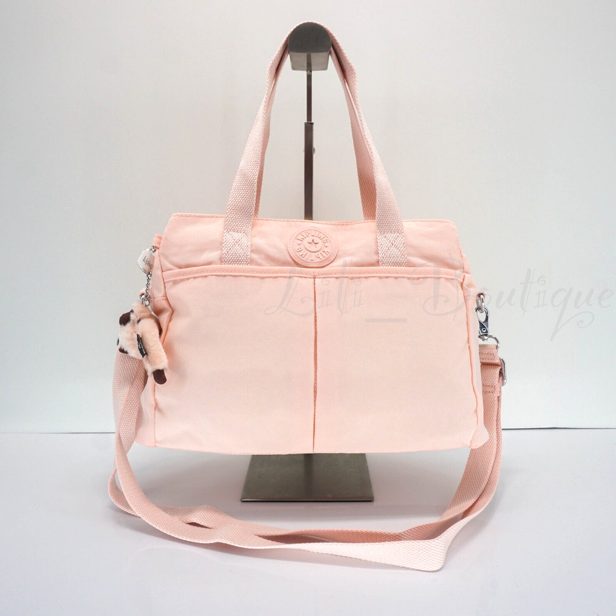ミナペルホネン ⚮̈ twins (light pink)ワンハンドルバッグ Kipling Kenzie Handbag Shoulder Crossbody Purse Polyamide KI1090