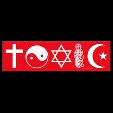 Toxic Bumper Sticker Or Magnet Decal Magnetic Atheist Atheism Unbeliever Skeptic