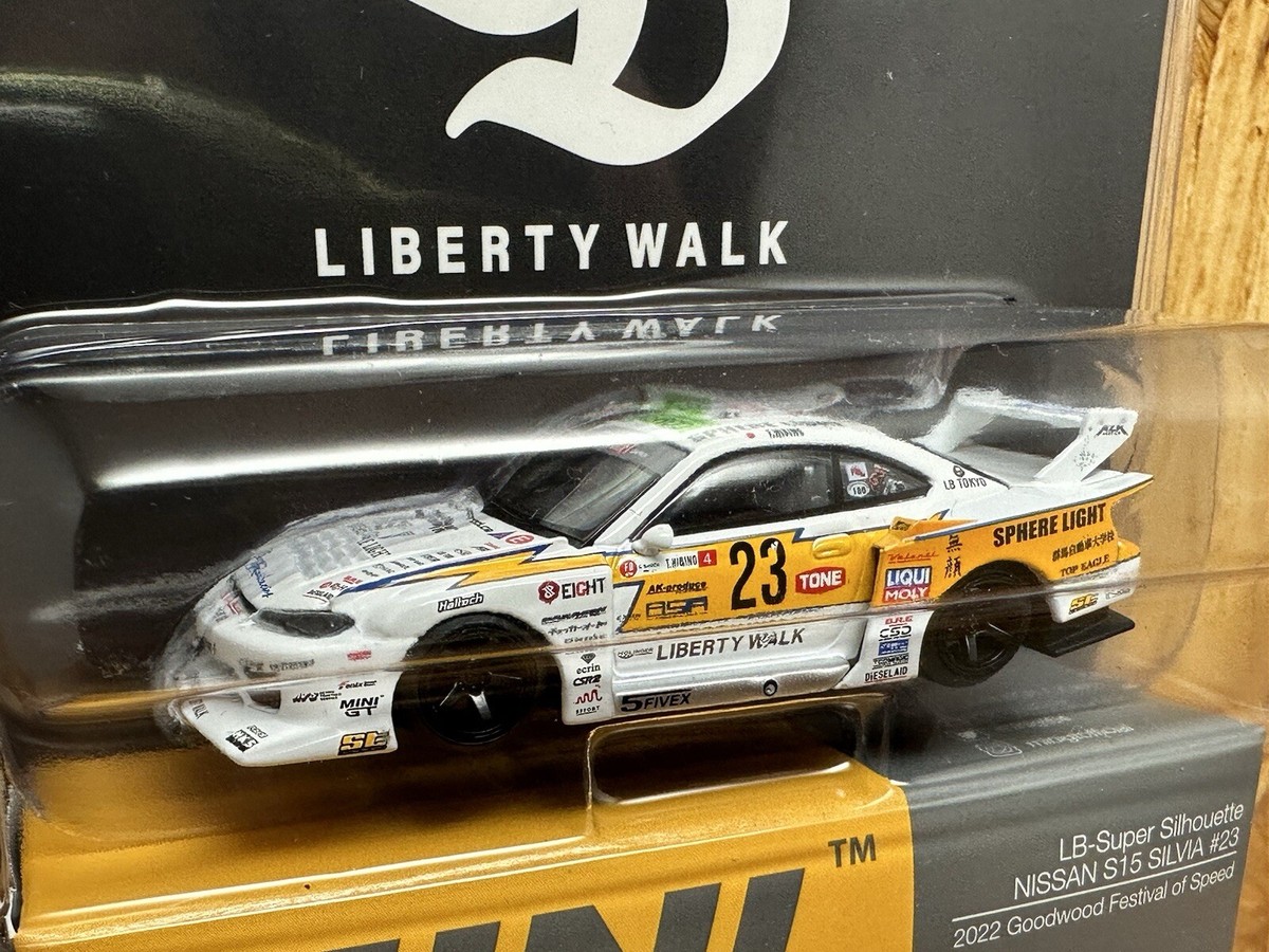MINI GT 1:64 LB NISSAN S15 SILVIA LB-Super Silhouette #23