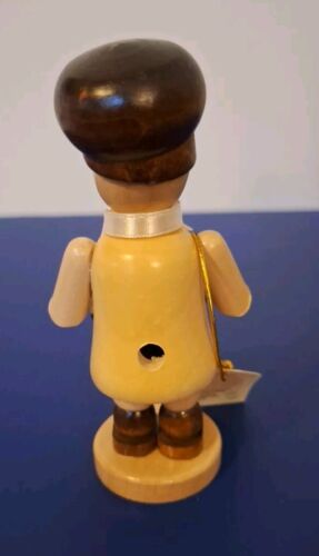 Räuchermann Bäcker aus Holz mit Lebkuchen - Bild 4 von 8