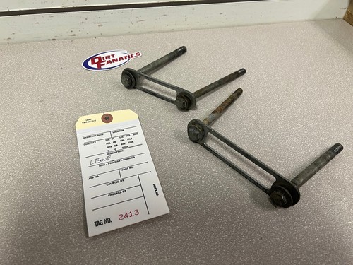 Suzuki LT500R Quadzilla Rear Bearing Adjustors Bolts Brackets #2413