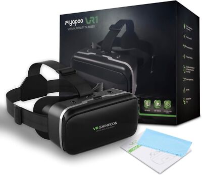 4K 3D VR-Brille Virtual Reality Vollbild für 4,7-6,7-Zoll-Smartphone-Filme