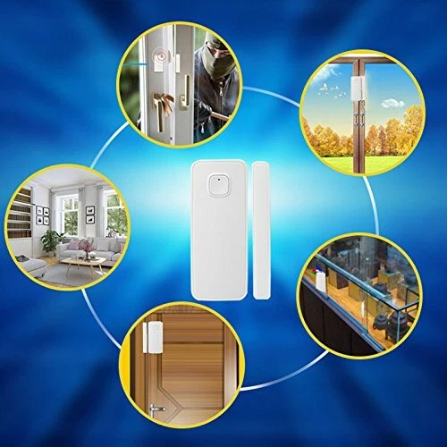 Smart Home WiFi Door Window Sensor Detector Security Alarm Google Home Alexa APP - image 3 of 4